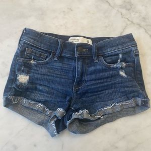 Abercrombie and Fitch Low Rise Shorts